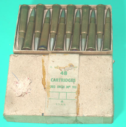 48x .303 1941 dated inert ammunition in original box