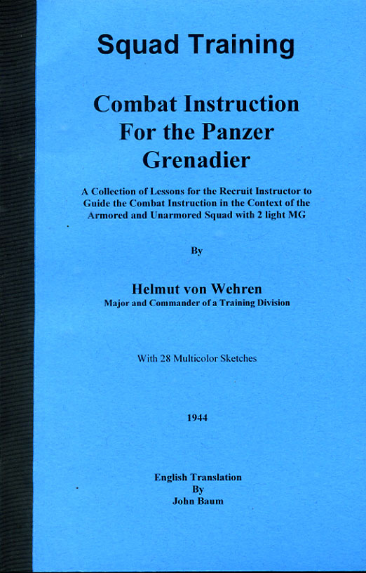 Squad Training reprinted manual, translated to English