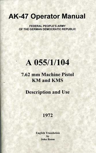 AK47 Operators Manual 1972