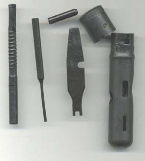 AK47 cleaning kit-tube