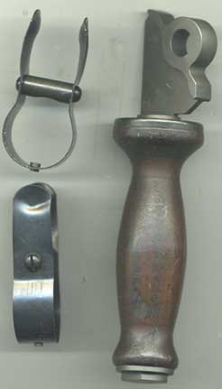 Bren MK1 Butt Handle and tripod clips set-repro