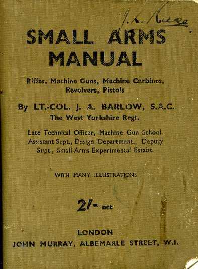 Small Arms Manual-Homeguard etc