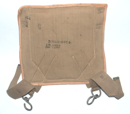 man-pack carrying back pad