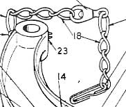 Chain pin joint elevating gear BD2240