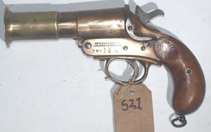 WW1 Webley and Scott Signal Pistol (S21)