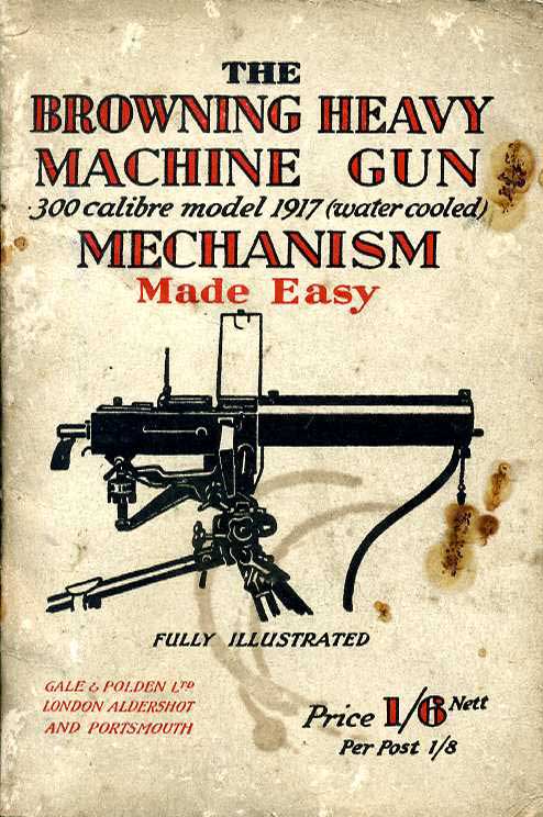 The Browning HMG .300 Model of 1917
